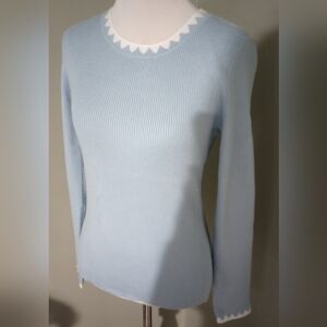 NWT Merokeety Baby Blue Sweater M Medium